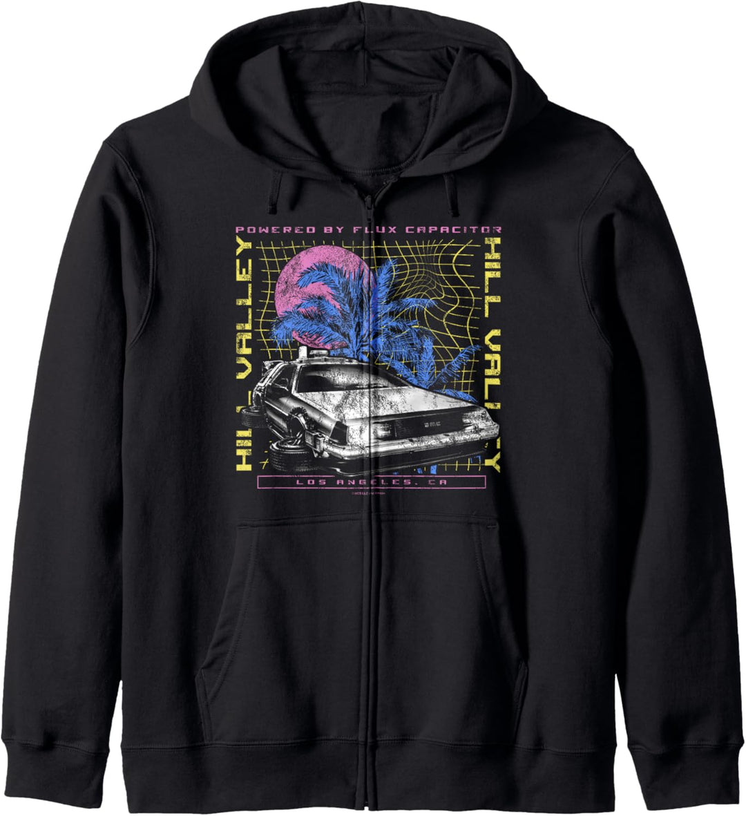 Back To The Future 35th Anniversary Hill Valley DeLorean Kapuzenjacke
