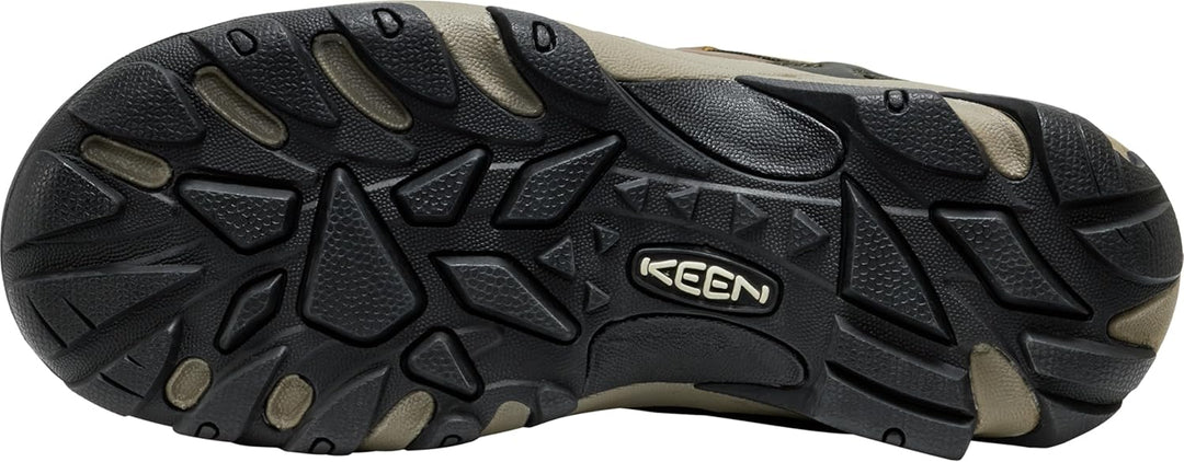 KEEN Targhee 2 Halbhohe wasserfeste Herren-Wanderschuhe 40.5 EU Weit Martini Olive Khaki, 40.5 EU We