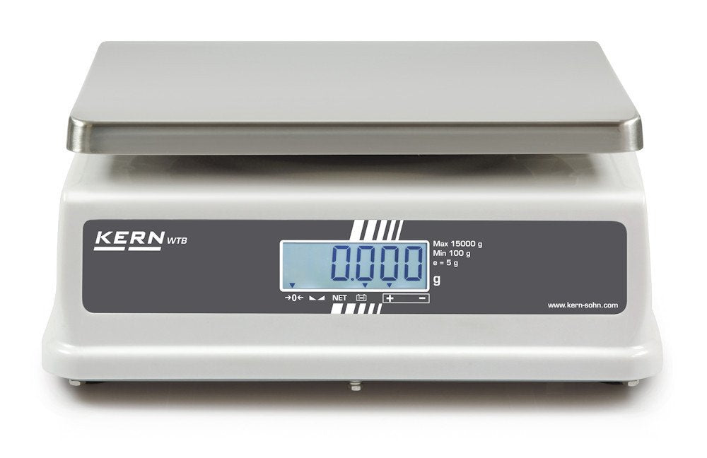 KERN WTB 30K-3N WTB-N Tischwaage, 5g Ablesbarkeit