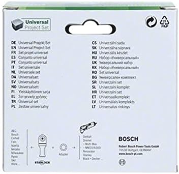 Bosch Home and Garden Universal Project Set 12tlg. (Zubehör für PMF 250 CES, in Kleiner Zubehörbox)