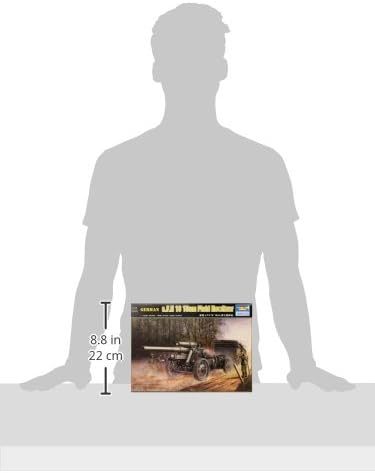 Trumpeter 02304 Modellbausatz German 15cm s.FH 18 Field Howitzer