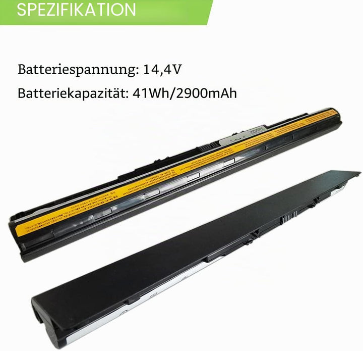 XITAIAN 14.4V 41Wh L12M4E01 L12S4A02 Ersatz Laptop Akku für Lenovo Z50-70 Z50 G505S G400S L12L4A02 L