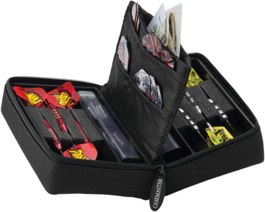 Casemaster Elite Jr. 6 Dart Nylon Aufbewahrungs-/Reisetasche, Schwarz