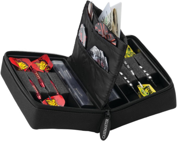Casemaster Elite Jr. 6 Dart Nylon Aufbewahrungs-/Reisetasche, Schwarz