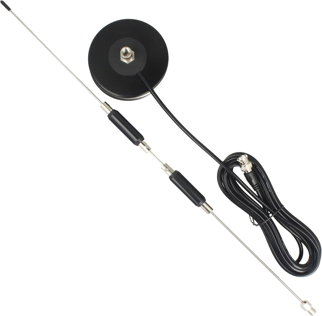 RTL-SDR Blog V4 + Moonraker GSCAN II Scanner Antenne Bundle 25-2000 MHz, 60 cm, Magnetfuss – Komplet