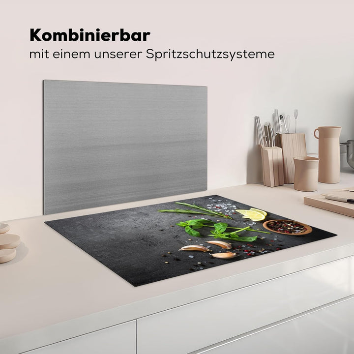 KitchenYeah© Herdabdeckplatte Einteilig Ceranfeld Abdeckplatte für Induktionsschutz Ceranfeldabdecku