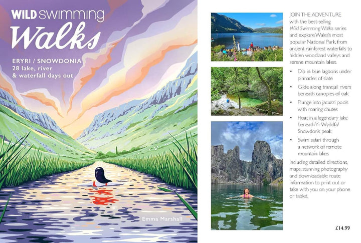 Wild Swimming Walks Eryri / Snowdonia: 28 Lake, River & Waterfall Days Out, Taschenbuch