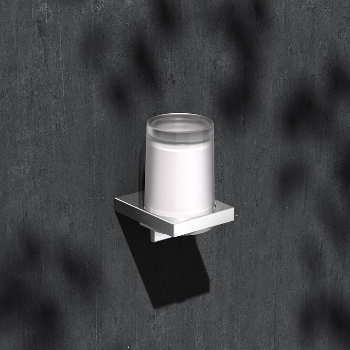 KEUCO Lotion-Spender Metall verchromt und Kristall-Glas, Inhalt nachfüllbar ca. 180ml, Seifenspender