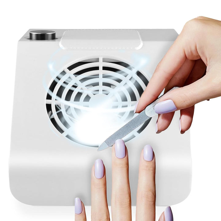 80W Nagelstaubsauger mit wiederverwendbarem Filter und einstellbarer Windgeschwindigkeit – effizient