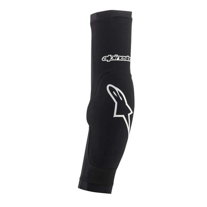 Alpinestars Herren Paragon Plus Ellenbogenschoner Ellenbogenprotektoren schwarz / weiss XL, schwarz