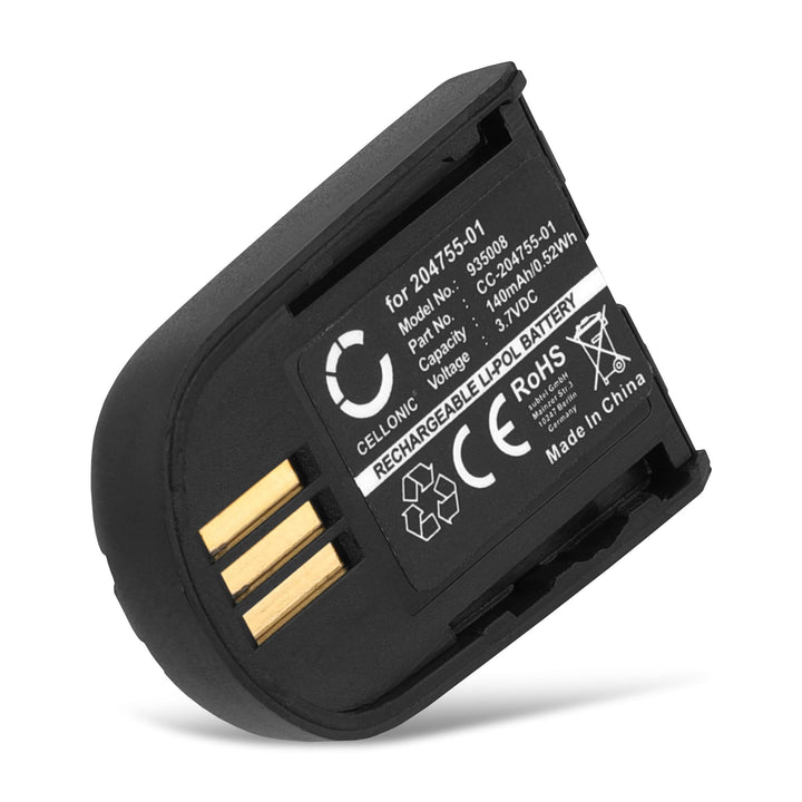 CELLONIC, Akku für Headset kompatibel mit Plantronics Savi W740, Savi 440, Savi 740 (140mAh, 3.7V) E