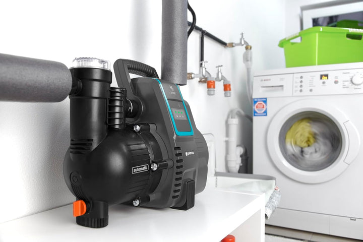 Gardena smart Pressure Pump: Hauswasserautomat via App / Tablet steuerbar, Fördermenge 5000 l/h, war