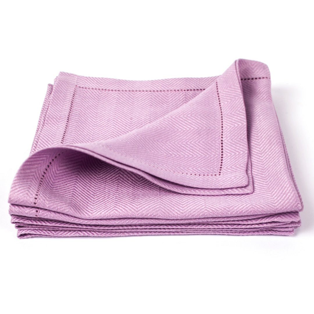 LinenMe Emilia X4 Servietten, 45,7 x 45,7 cm Lupine