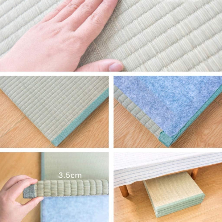 Japanische traditionelle Tatami-Matte/Futon-Matratze, fest und bequem/natürliches Gras/faltbar, leic