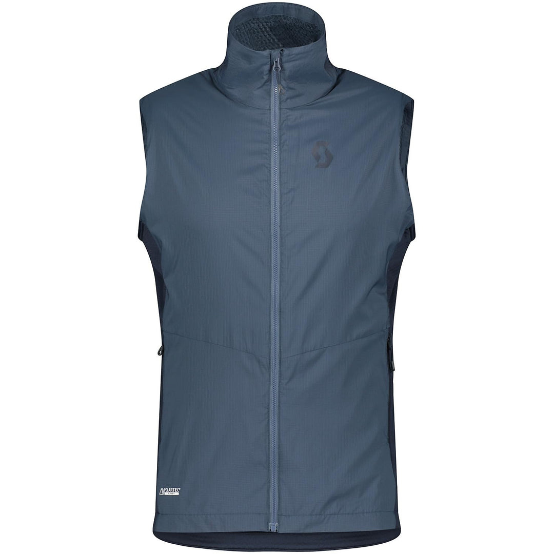 Scott Explorair Alpha Outdoor/Sport Weste Metal blau 2024 M Blau, M Blau