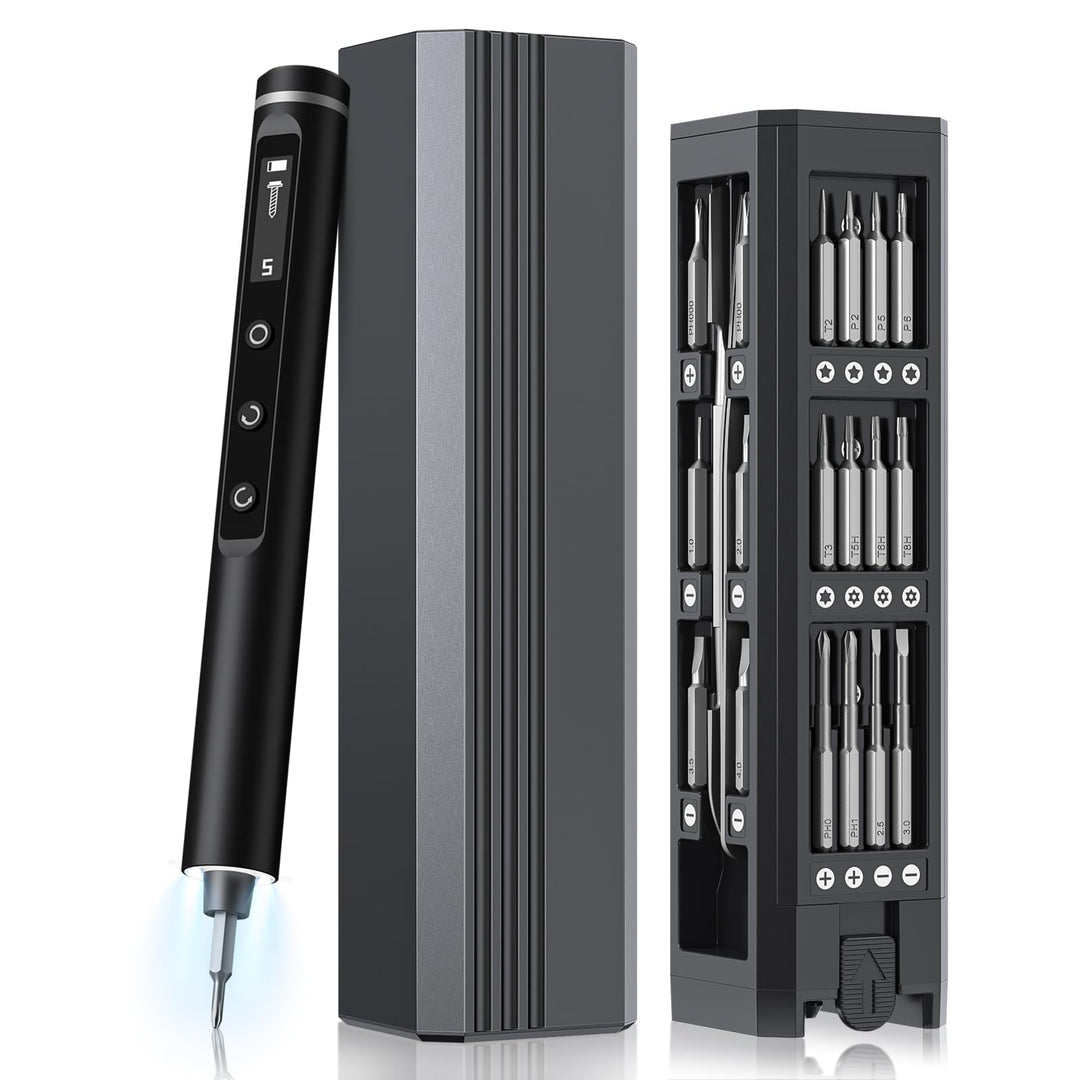 Mini Elektro Schraubendreher Set - 49 in 1 Magnetische Präzisions Electric Screwdriver - Akku Schrau