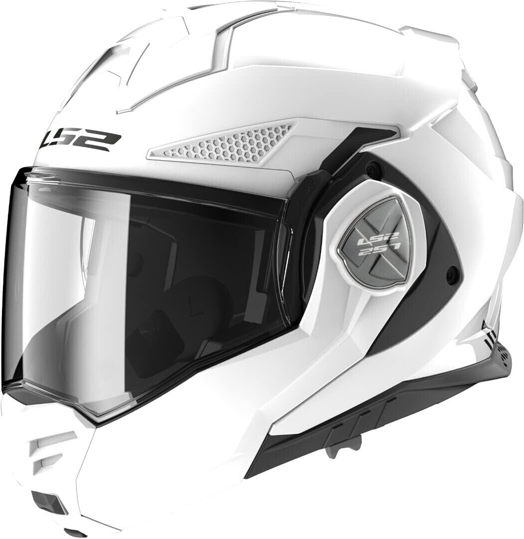 LS2, klapphelme motorrad ADVANT X solid white, XXXL 3XL solid white, 3XL solid white