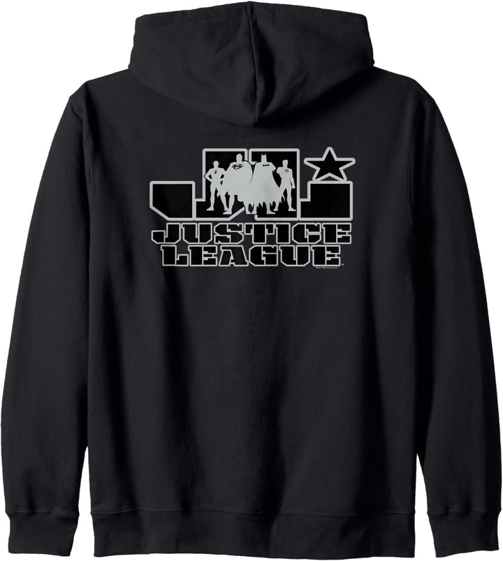 Justice League JLA Logo Kapuzenjacke