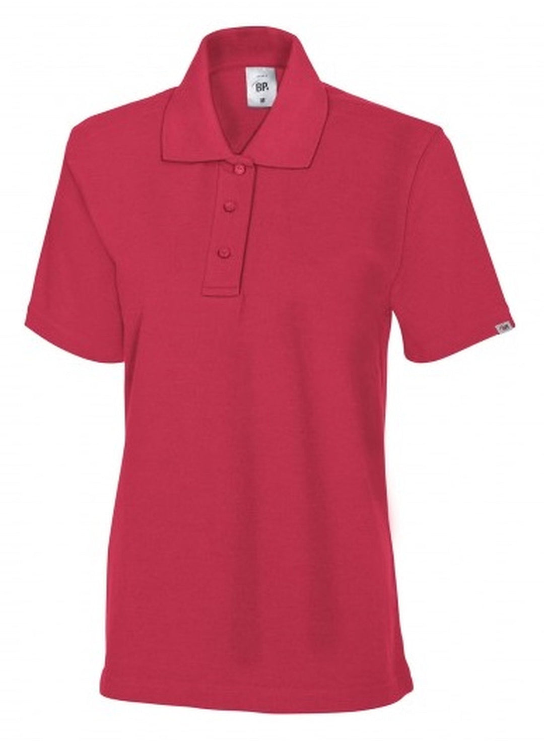 BP 1648-181-188-S Poloshirt für Frauen, 1/2 Ärmel, Polokragen mit Knopfleiste, 64 cm, 220,00 g/m² St