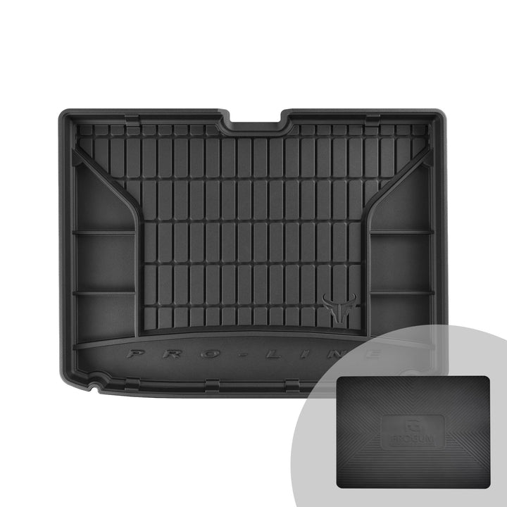 FROGUM ProLine 3D Gummimatte Exklusive Auto Kofferraummatte Kofferraumwanne für Renault Captur II ab