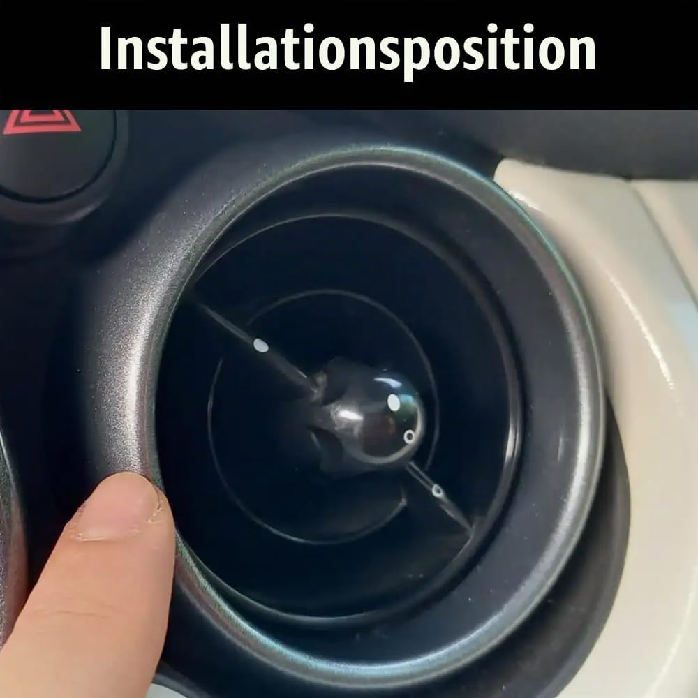 Handyhalterung für Mini R50 R52 R53, Autohandyhalter für runde Luftauslässe für Mini Cooper One R50