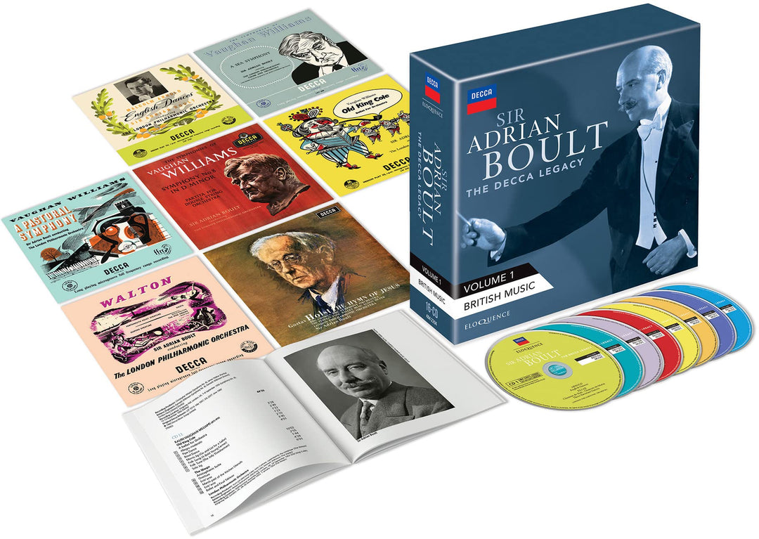 Sir Adrian Boult: das Decca-Erbe,Vol.1, Audio-CD