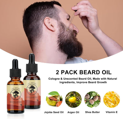 Geschenke für männer, Bartpflege Set für Männer, Bartwachstums Set Geschenke für Männer Papa, Beard