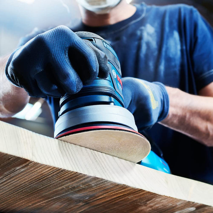 Bosch Professional 5 Stück Schleifblatt M480 Best for Wood and Paint (Holz und Farbe, Ø 125 mm, Körn