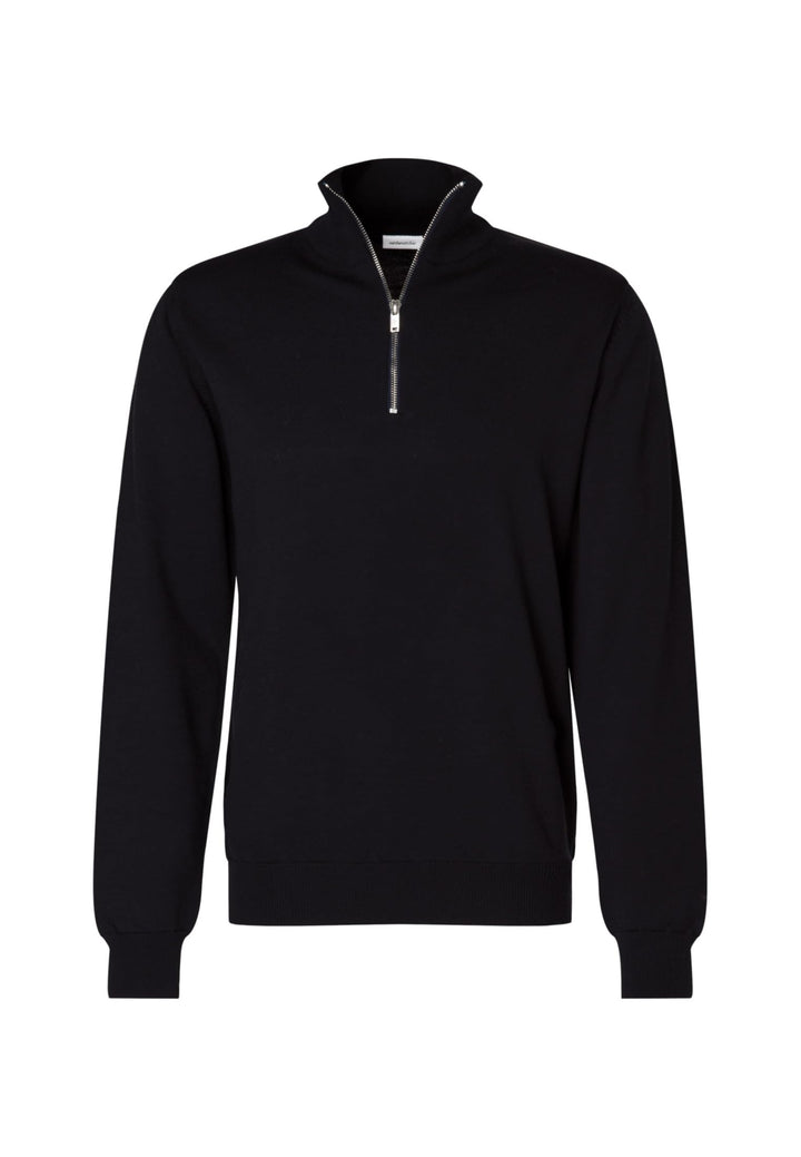 Seidensticker Herren Merino Reissverschluss Pullover S Blau, S Blau