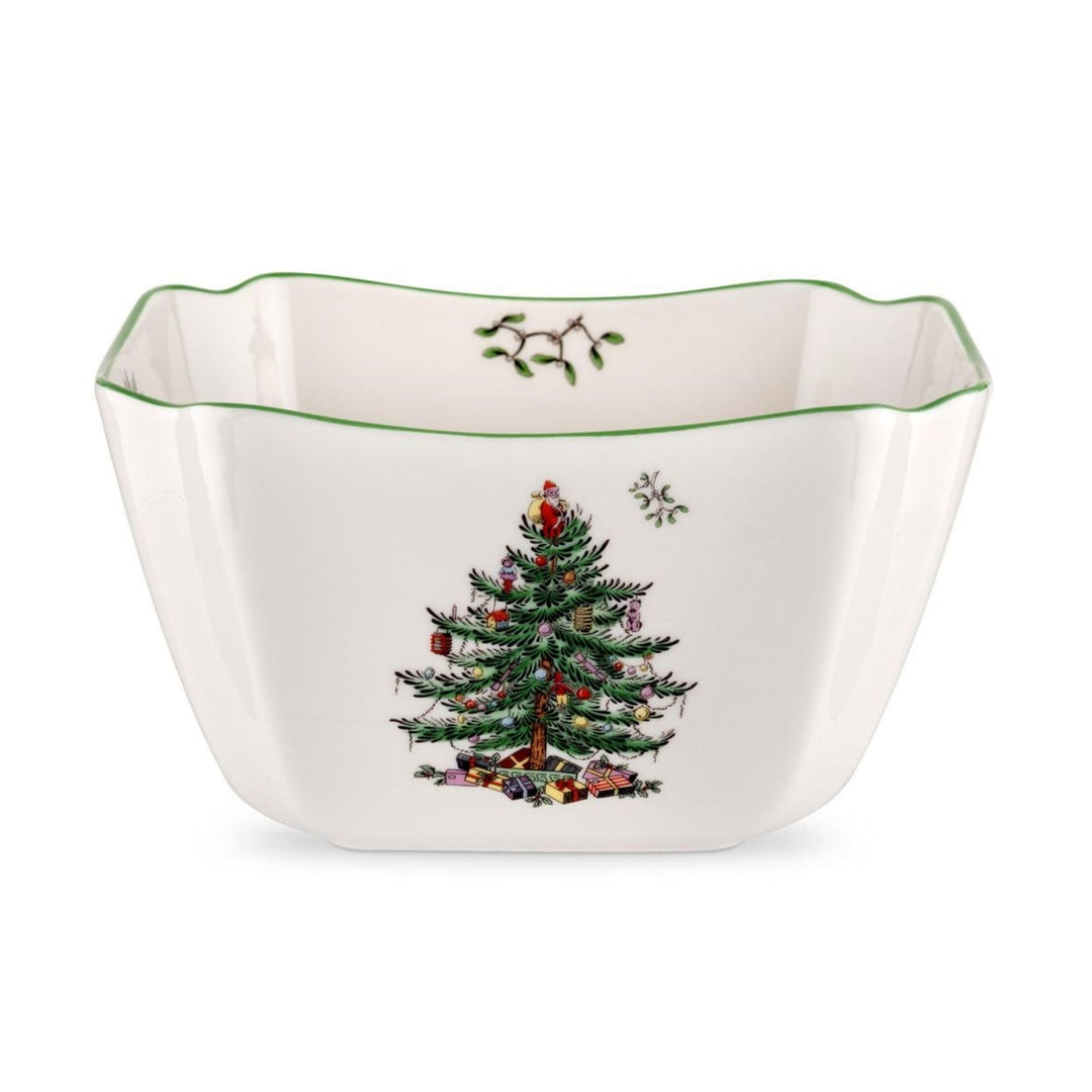 Spode Christmas Tree Square Bowl, Small by Spode