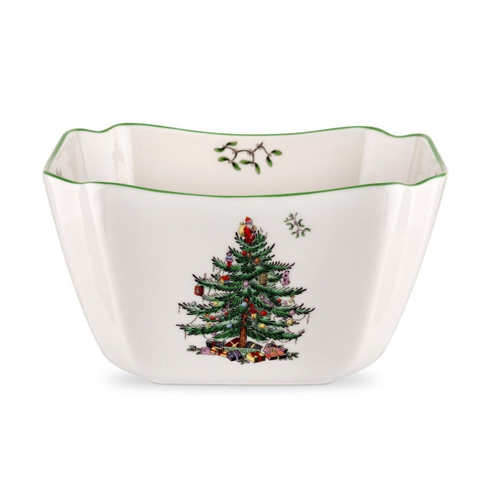 Spode Christmas Tree Square Bowl, Small by Spode