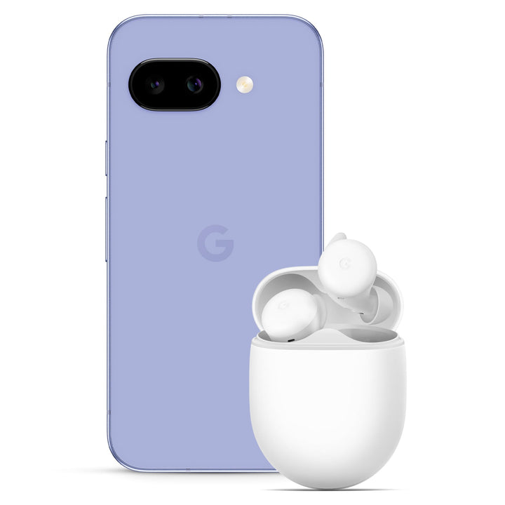 Google Pixel 9a, Iris, 256GB + Buds A Mit Buds A Iris 256GB, Mit Buds A Iris 256GB
