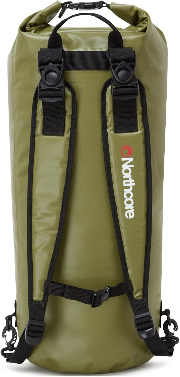 Northcore 30L Dry Bag Backpack NOCO67FC - Olive - 40L, 40L