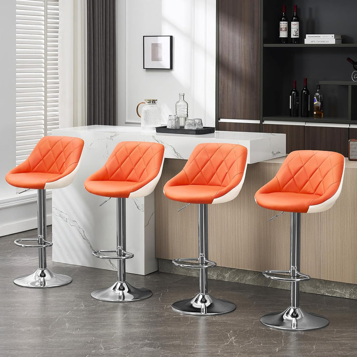 WOLTU® 1x Barhocker Barstuhl Tresenhocker Bistrohocker mit Griff, Design Stuhl, höhenverstellbar, fr
