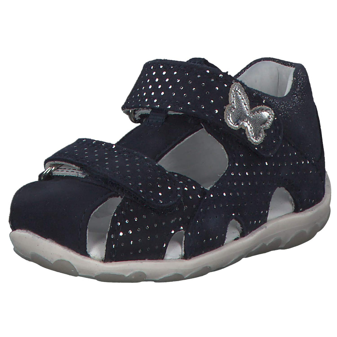 Superfit Baby Mädchen FANNI Sandalen 19 EU Blau 8000, 19 EU Blau 8000