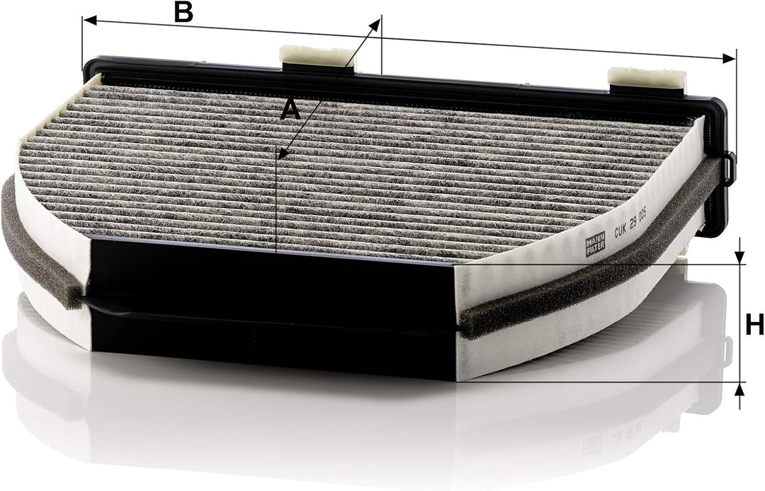 MANN-FILTER CUK 29 005 Innenraumfilter – Pollenfilter mit Aktivkohle – für PKW &amp; Ölfilter HU 7010 Z
