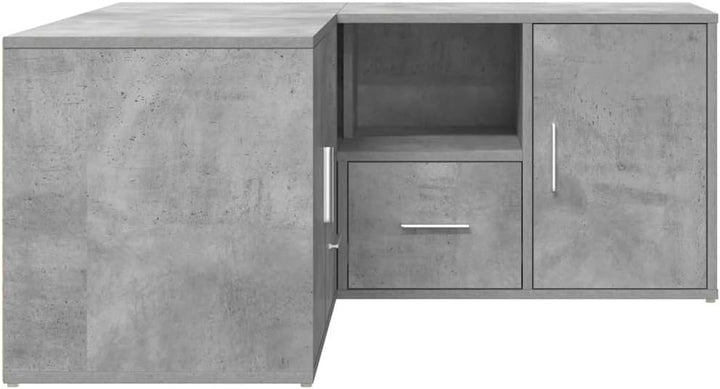 vidaXL Eckregal, Eckschrank 2 Montagemöglichkeiten, Schrank mit Stauraum, Aufbewahrungsschrank Vitri