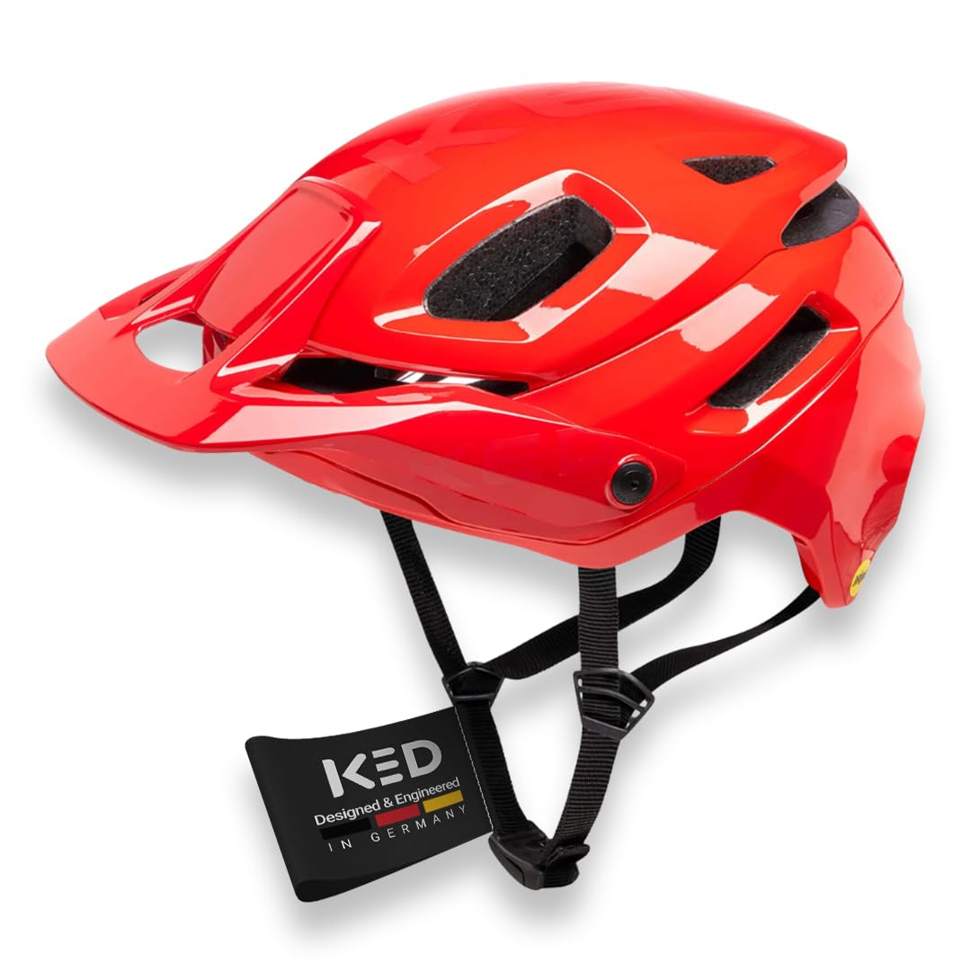 KED Pector ME1 MTB Fahrrad Helm rot 2023 M (52-58cm), M (52-58cm)