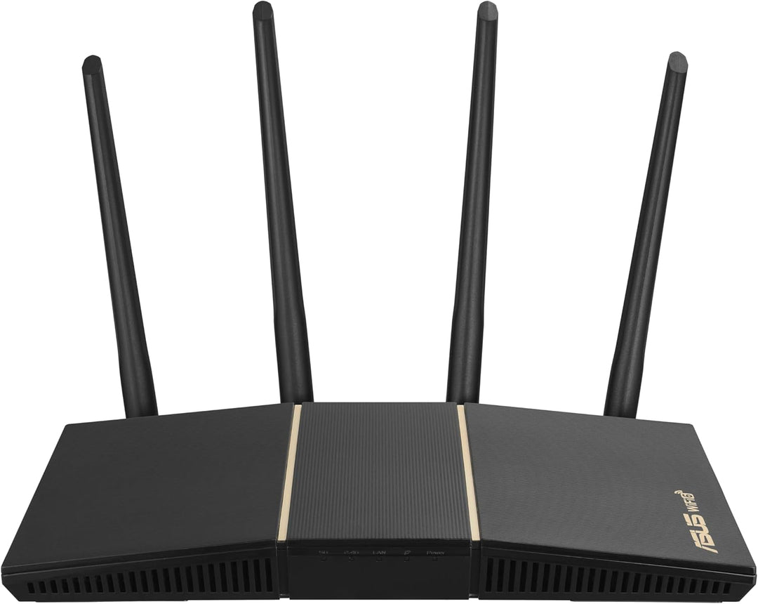 ASUS RT-AX57 AX3000 AiMesh Dual Band WLAN Router (WiFi 6, 1024-QAM, AiProtection, MU-MIMO, OFDMA, Ap