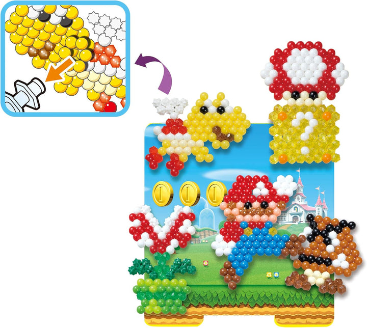 Aquabeads 31774 Kreativ Würfel - Super Mario - Bastelset, Kreativ Würfel - Super Mario - Bastel