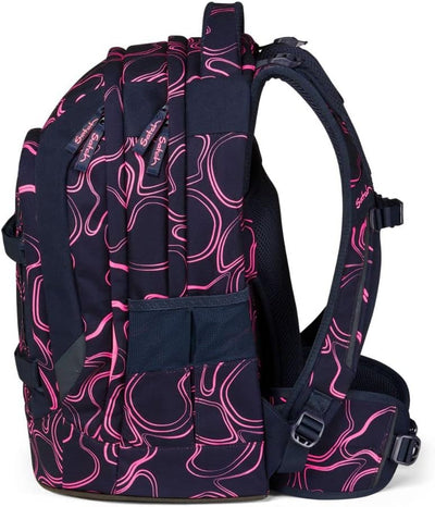 satch Pack Graffiti Edition Schulrucksack Set 5tlg. Pink Supreme, Pink Supreme