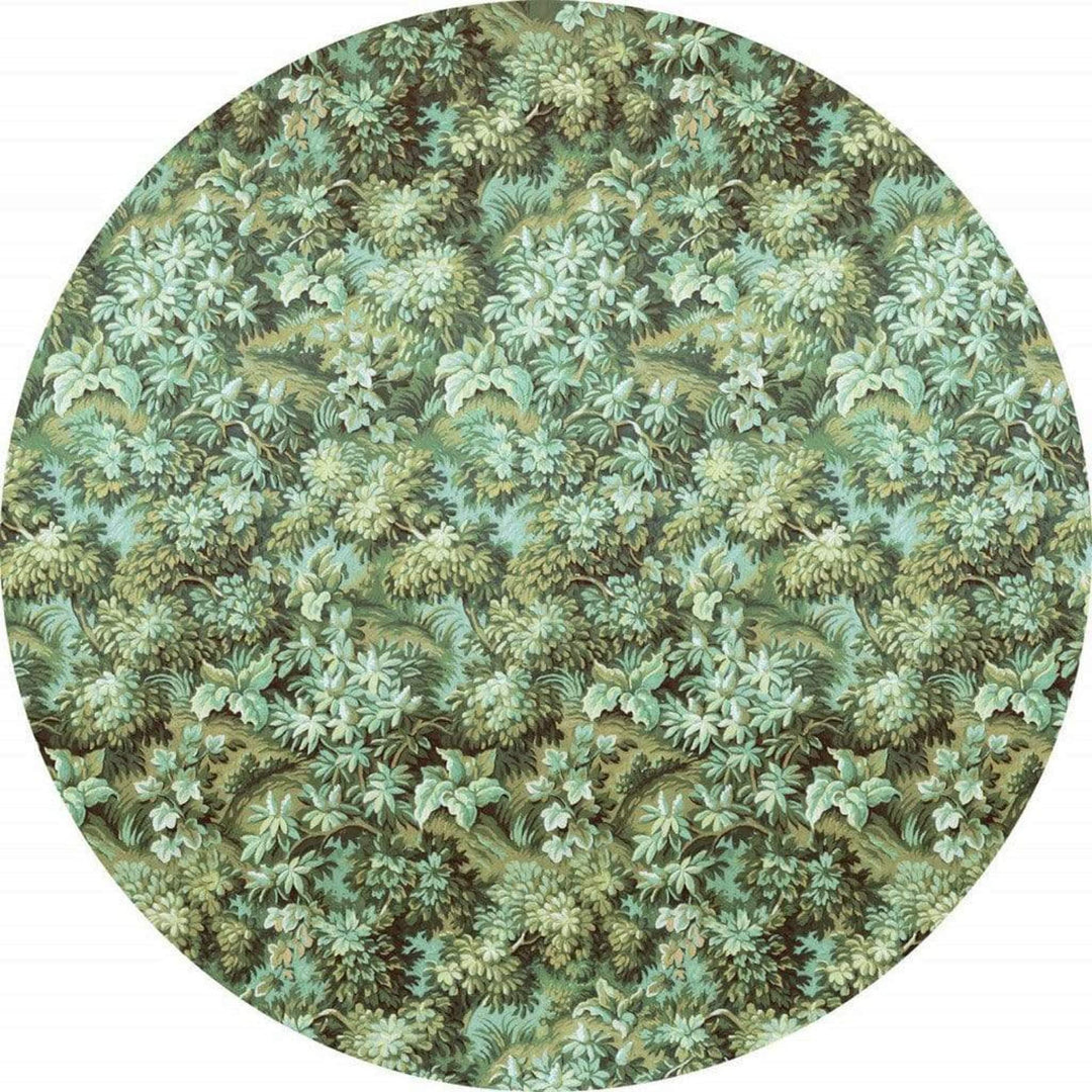 Komar DOT runde und selbstklebende Vlies Fototapete Greenery - Ø Durchmesser 125 cm - 1 Stück - Tape