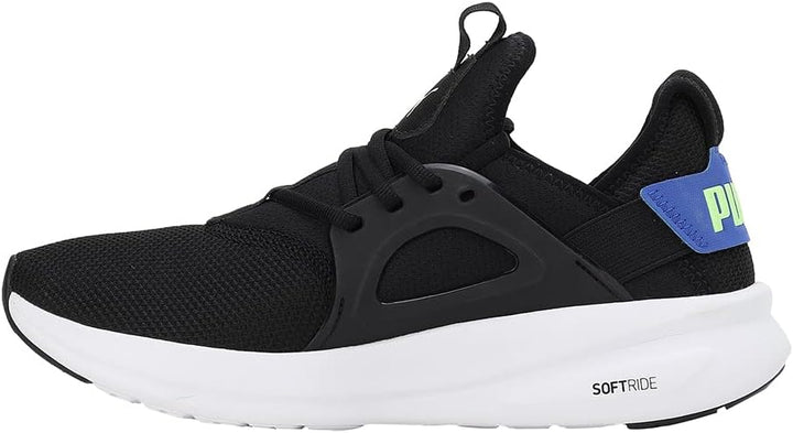 PUMA Unisex Softride Enzo Evo Better Remix Laufschuhe 45 EU Schwarz Weiss, 45 EU Schwarz Weiss