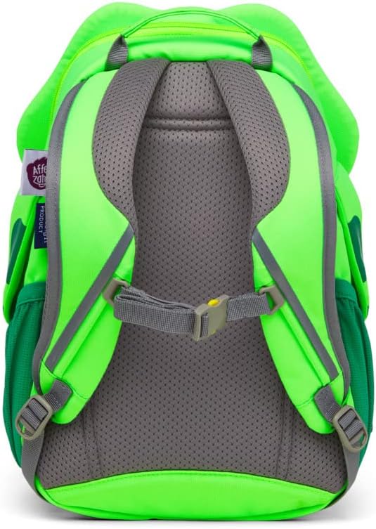 Affenzahn Unisex Kinder Frosch Rucksack (1er Pack) Einheitsgrösse Frosch Neon - Grün