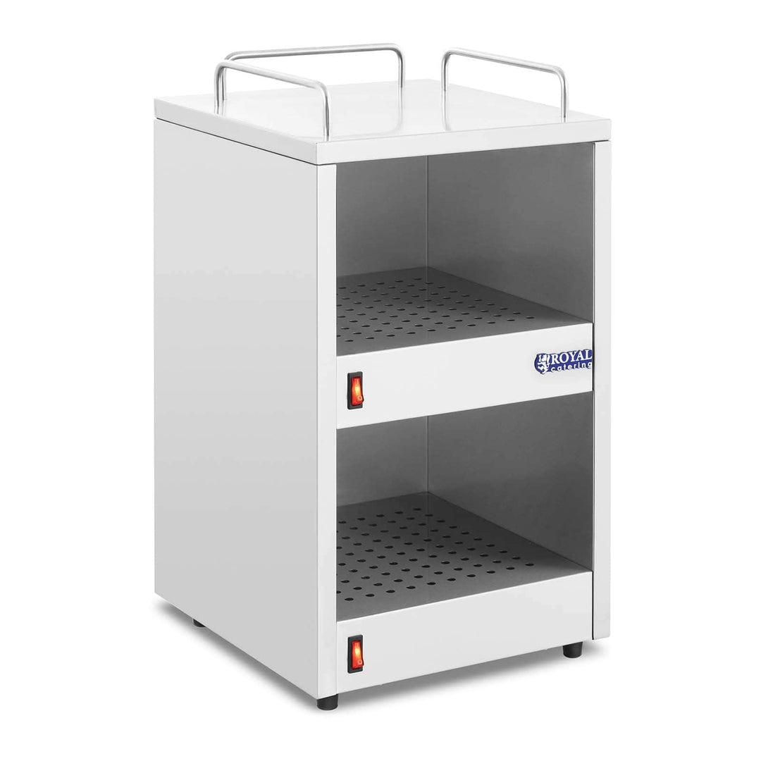Royal Catering RC-CW001 Tassenwärmer für bis zu 72 Tassen 2 Ablageflächen 55 °C Kaffeetassenwärmer T