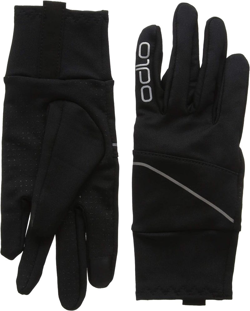 Odlo Unisex Handschuhe Intensity Safety Light XXS Schwarz, XXS Schwarz