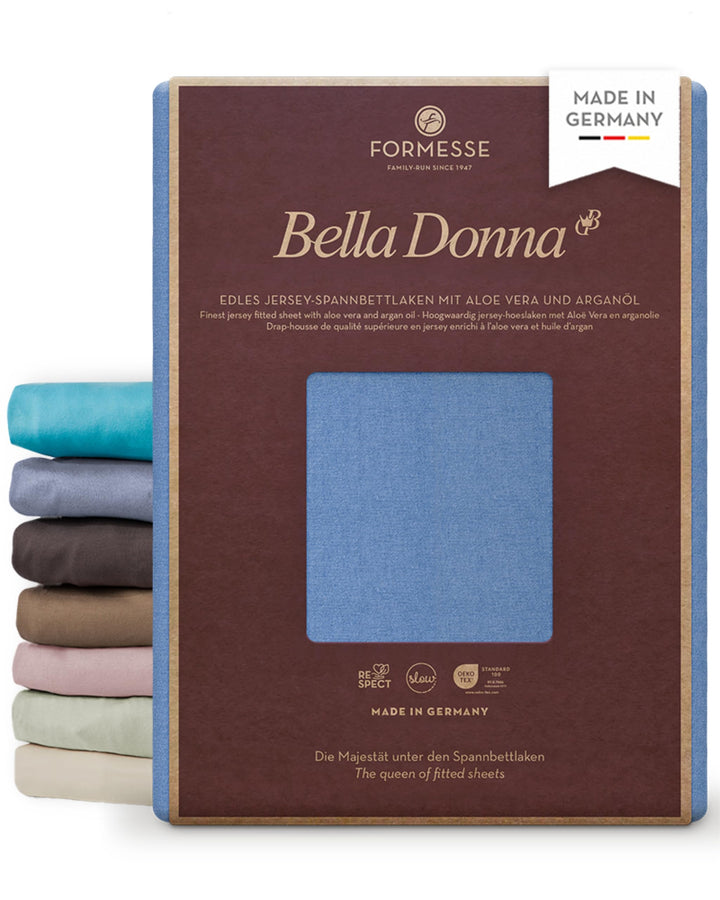 Bella Donna Jersey La Piccola 160/200 0211 - Jeansblau