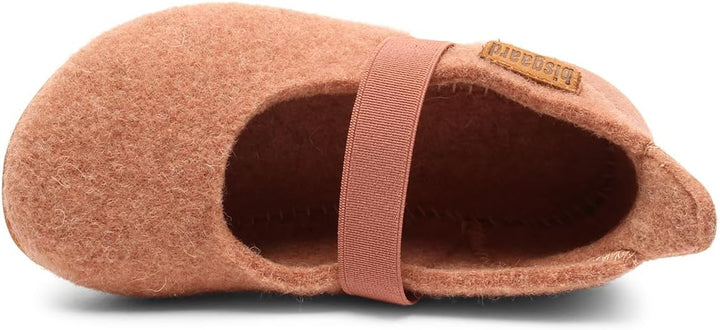 Bisgaard Mädchen Wool Ballet Flat 24 EU Rose, 24 EU Rose