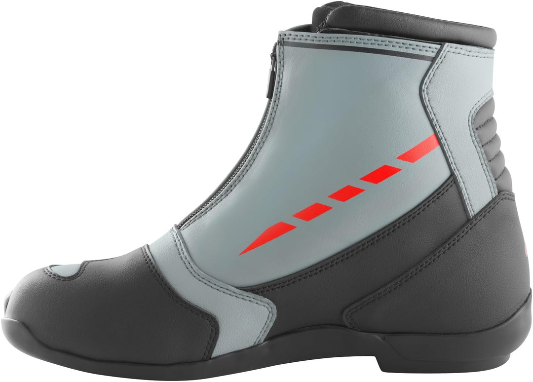 Bogotto Lap Motorradschuhe 41 EU Grau Rot, 41 EU Grau Rot
