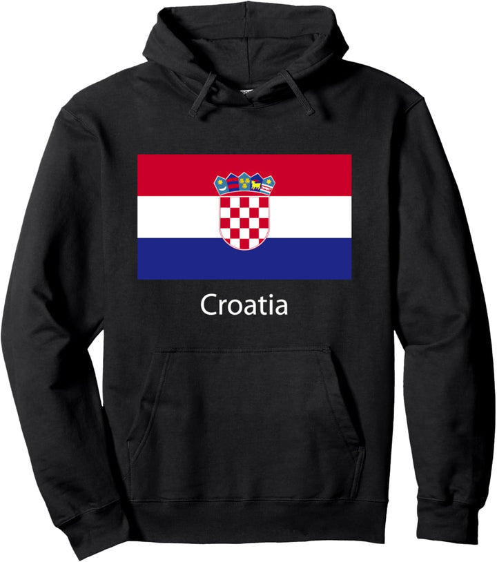 Kroatien Kroatien Flagge Hrvatska Pullover Hoodie